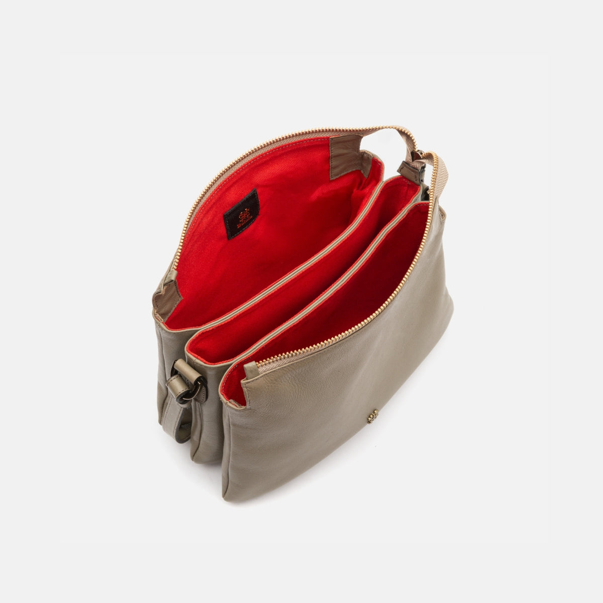 Bolsa Giulia em Couro Khaki