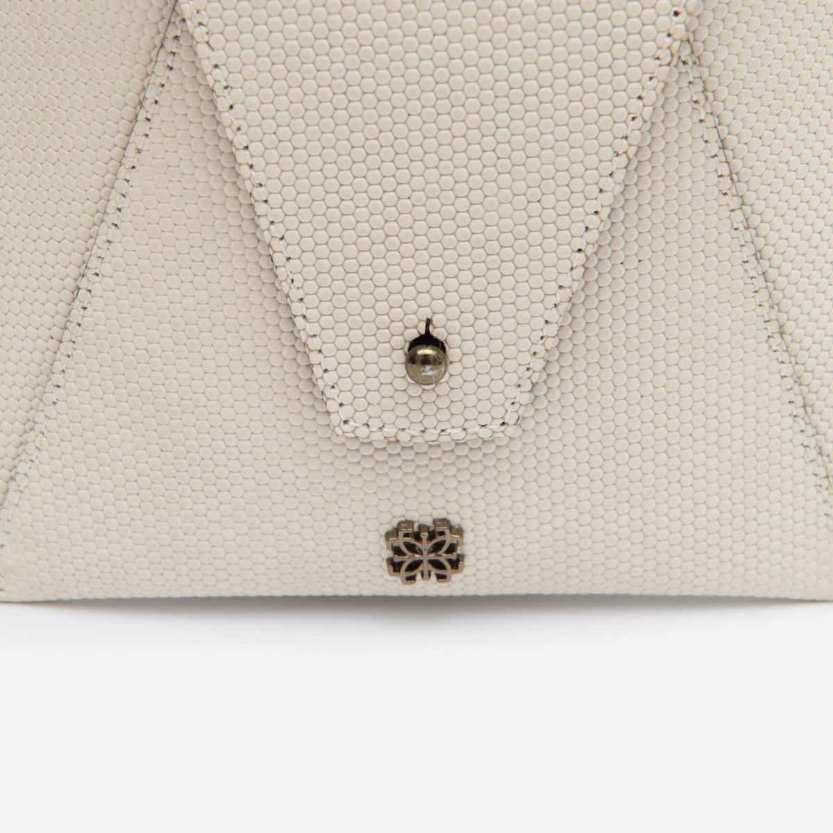 Bagphone Oli em Couro Colmeia Off White