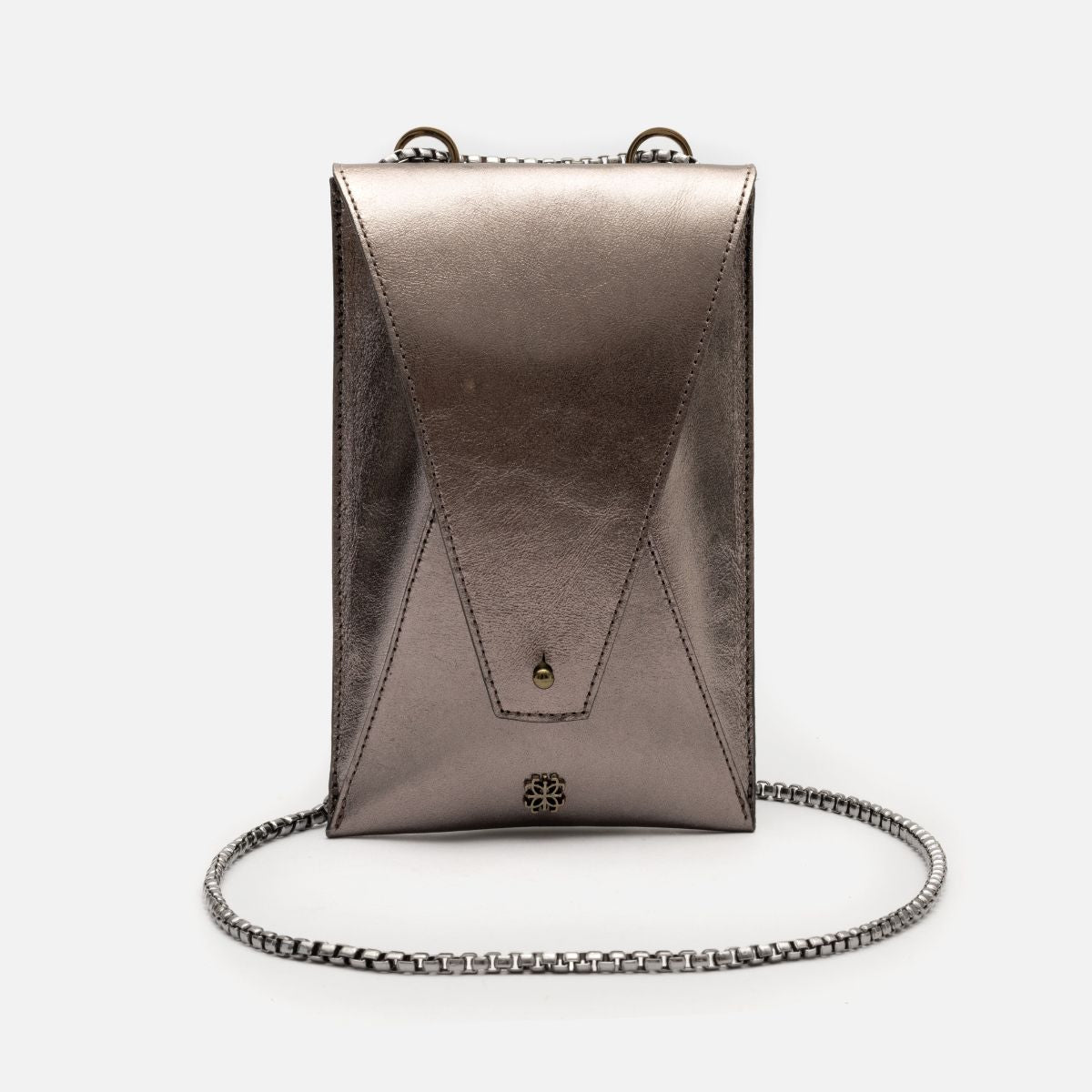 Bagphone Oli em Couro Carbono
