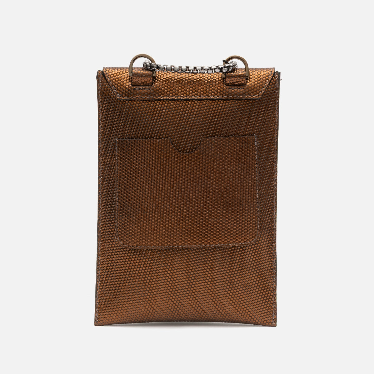 Bagphone Oli em Couro Colmeia Bronze