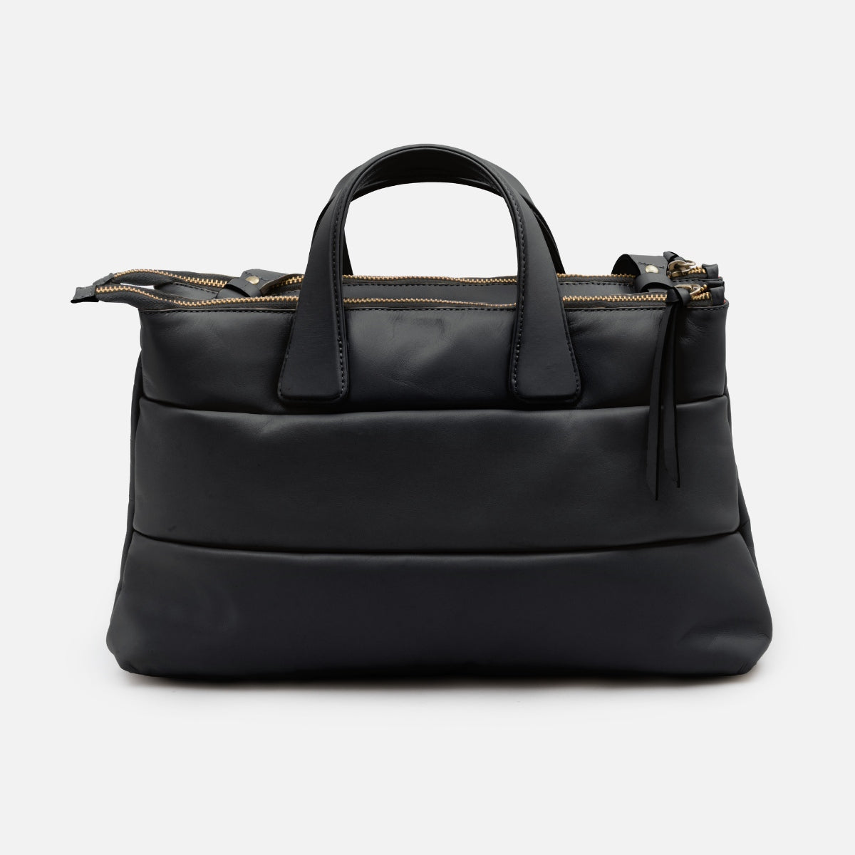 Bolsa Mika M em Couro Preto