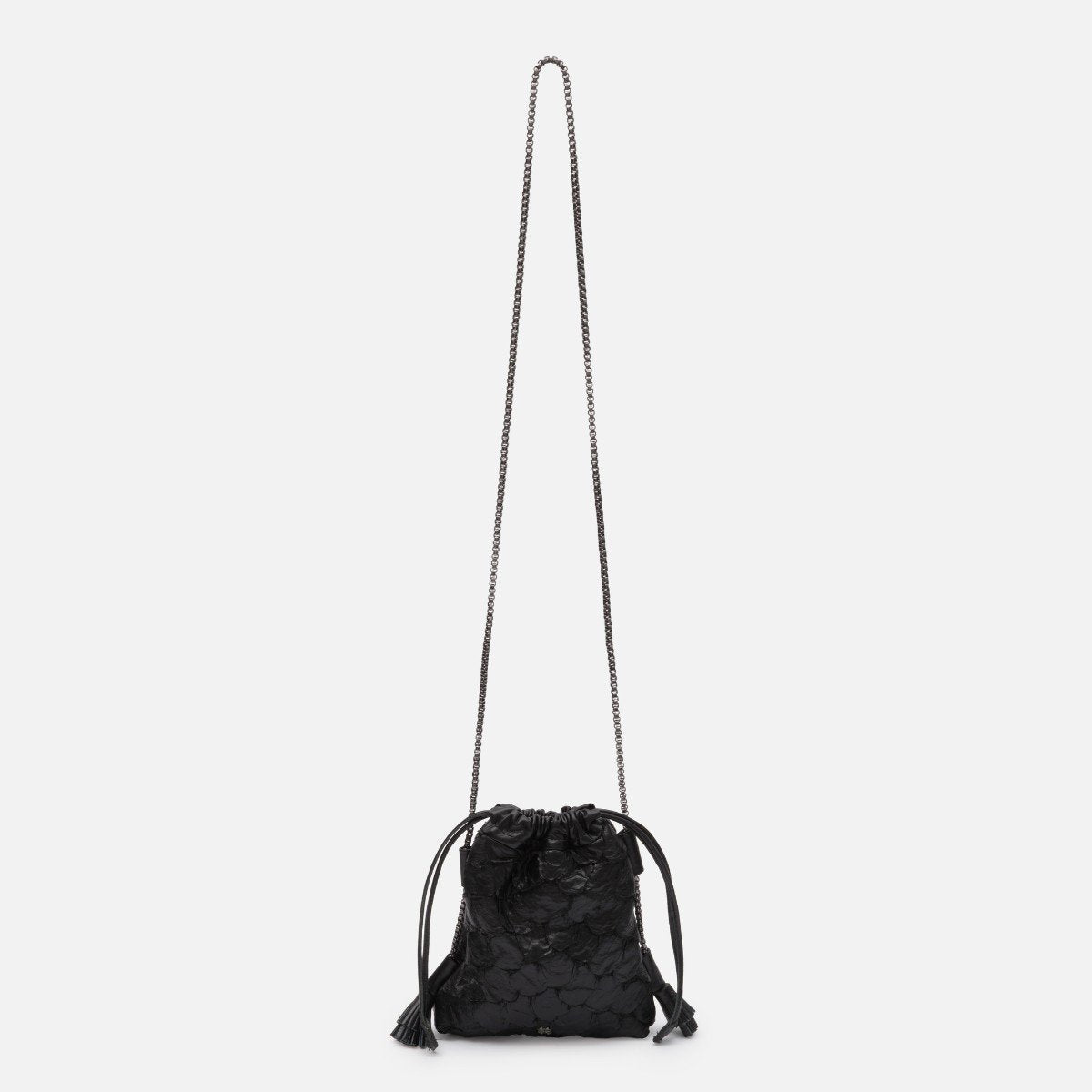 Bagphone em Couro Pirarucu Preto - Balaia