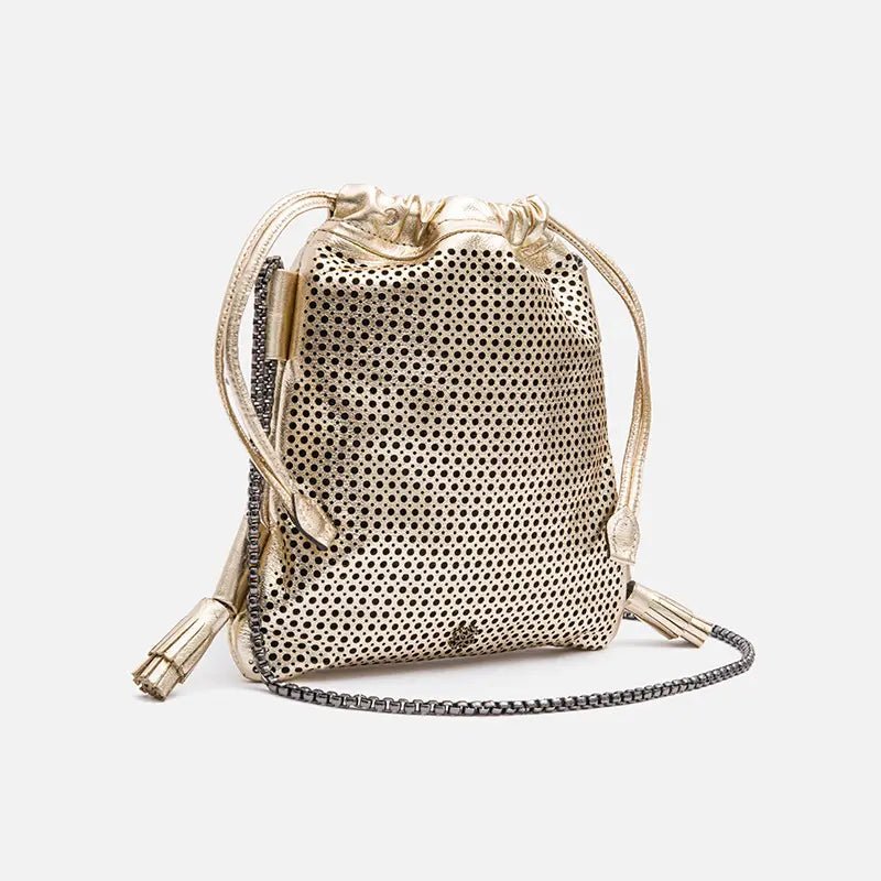 Bagphone Furadinha em Couro Ouro Light - Balaia