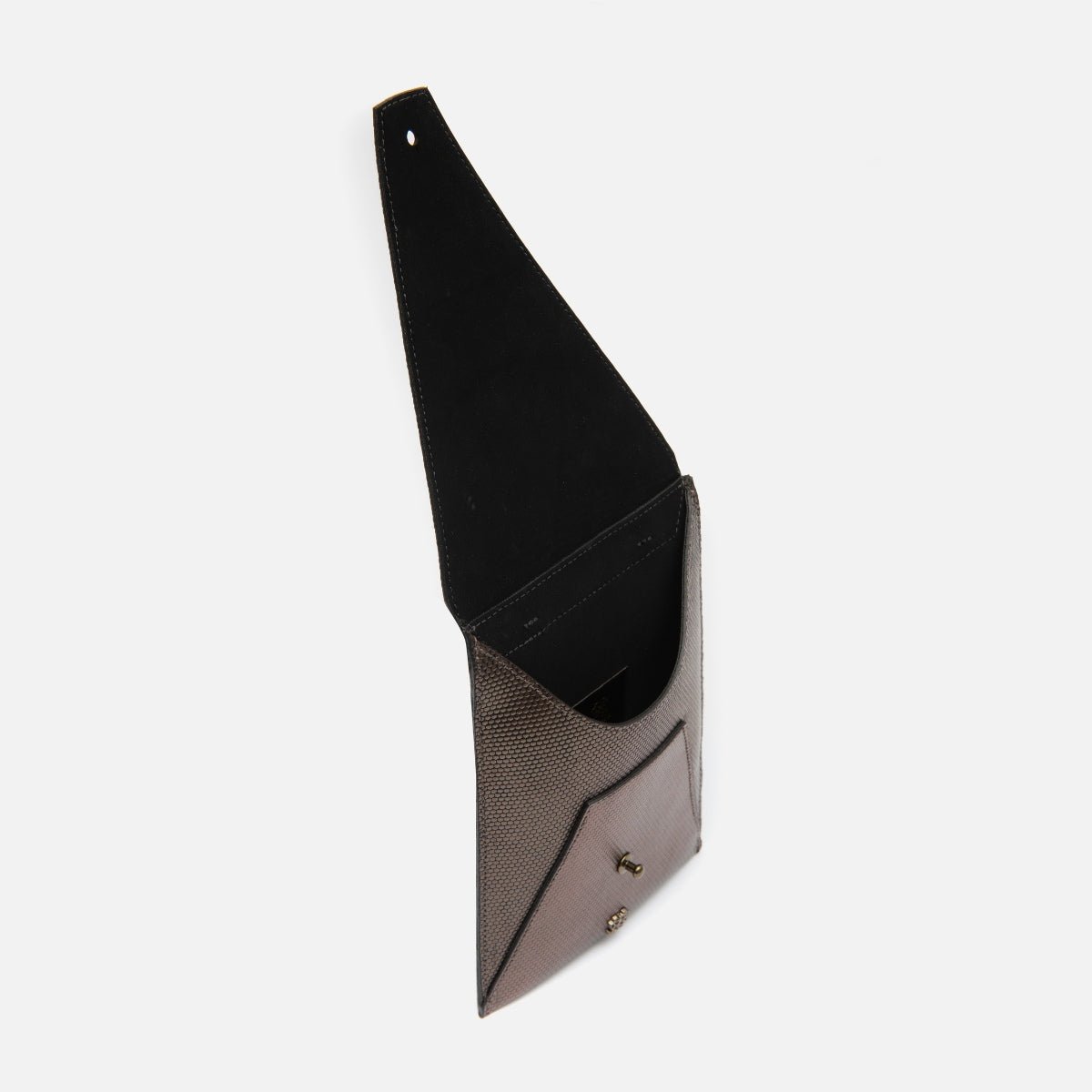 Bagphone Oli em Couro Colmeia Ônix - Balaia