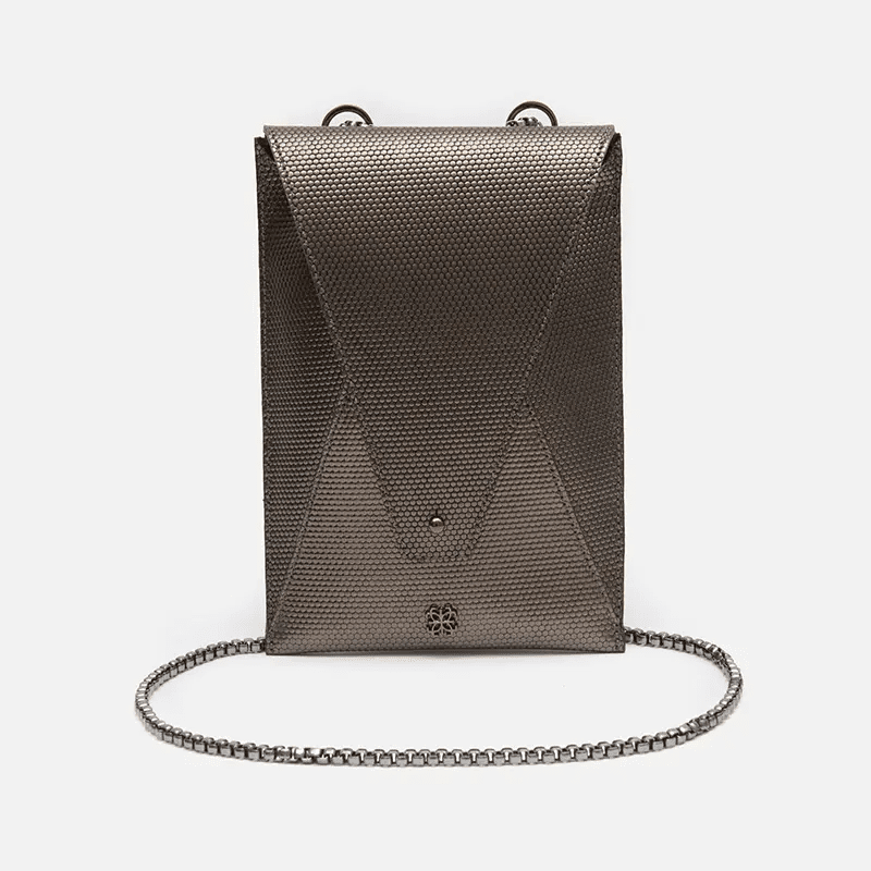 Bagphone Oli em Couro Colmeia Ônix - Balaia