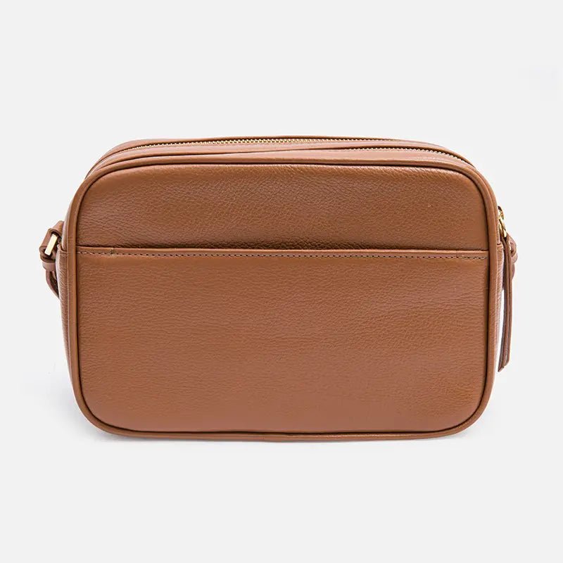 Bolsa Cecília em Couro Carmel - Balaia