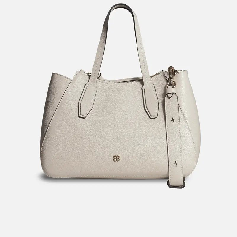 Bolsa Celine em Couro Off White - Balaia