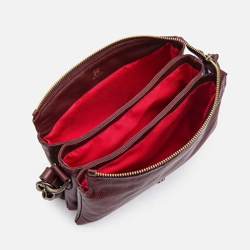Bolsa Giulia em Couro Colméia Wine - Balaia