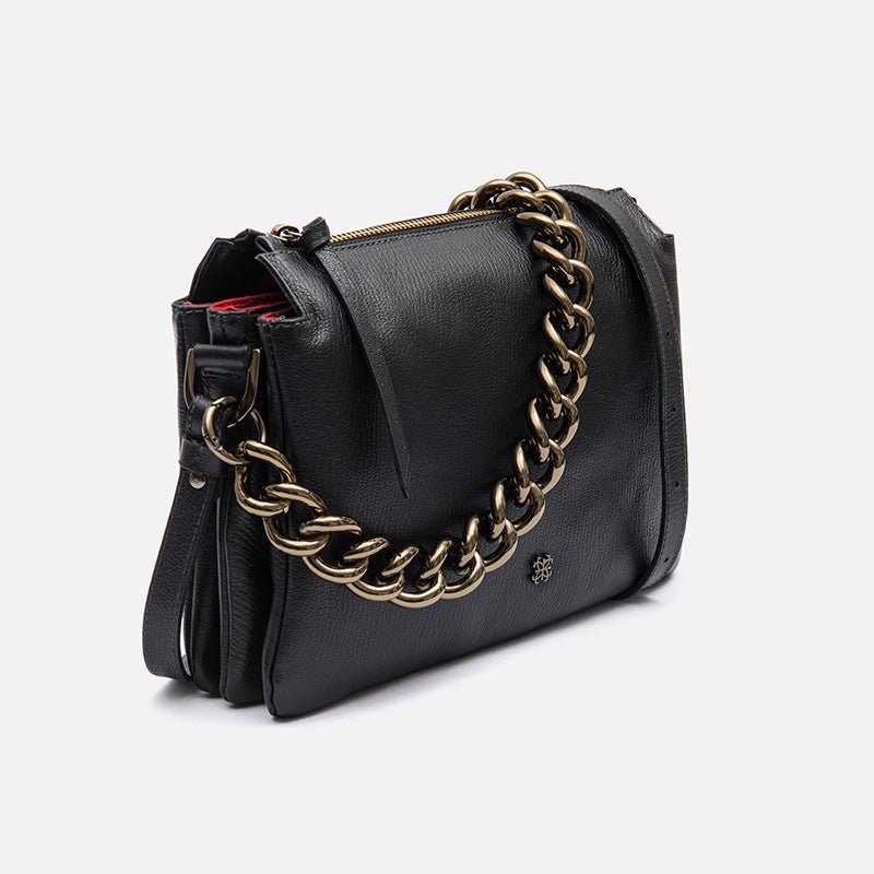 Bolsa Giulia em Couro Preto - Balaia