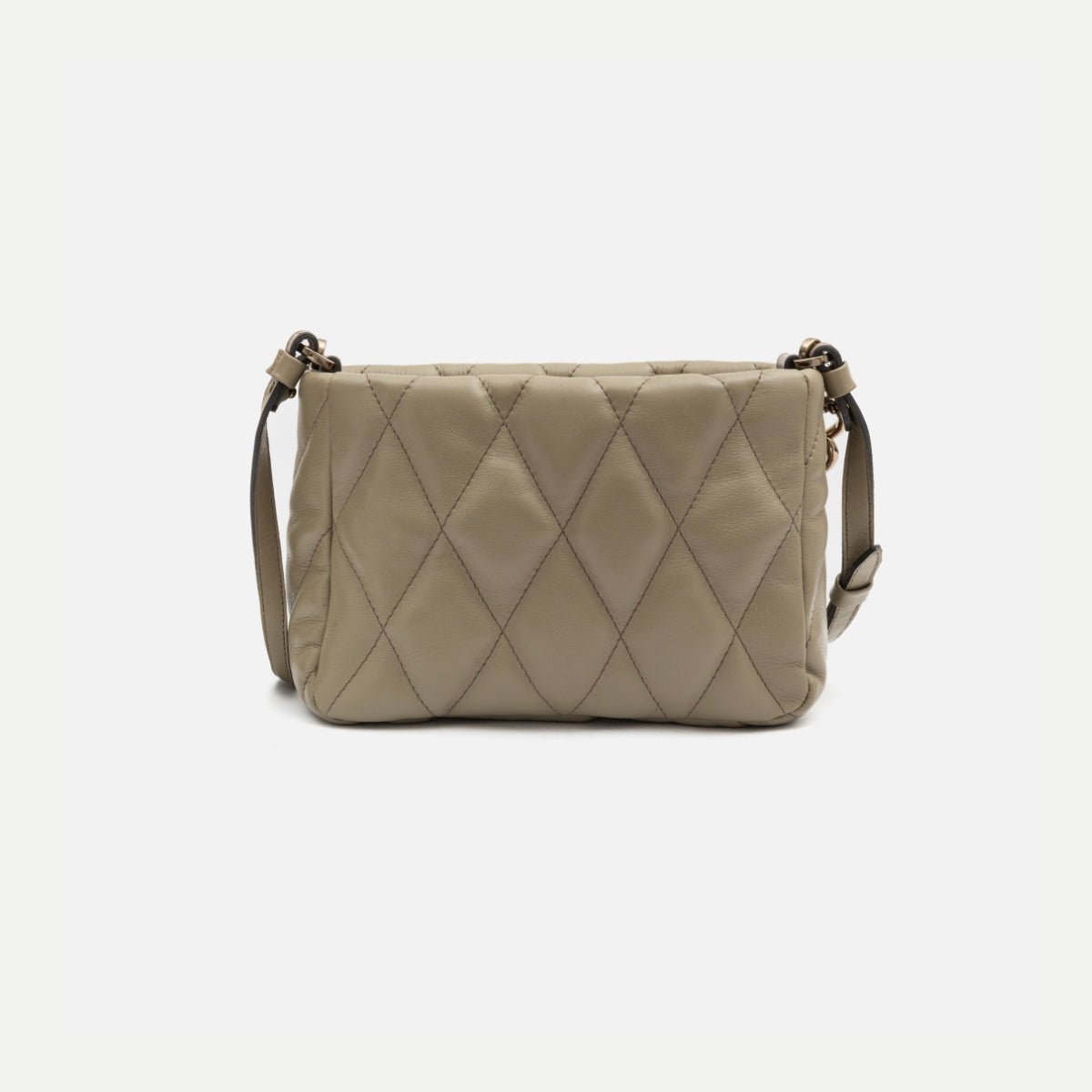 Bolsa Helô P em Couro Khaki - Balaia