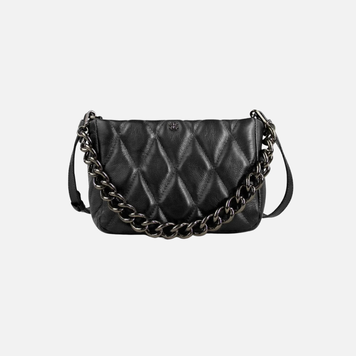Bolsa Helô P em Couro Preto - Balaia