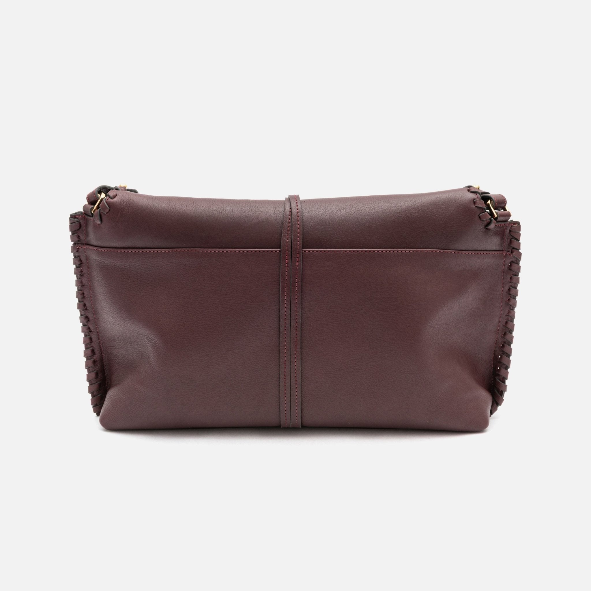 Bolsa Ivy em couro cabernet - Balaia