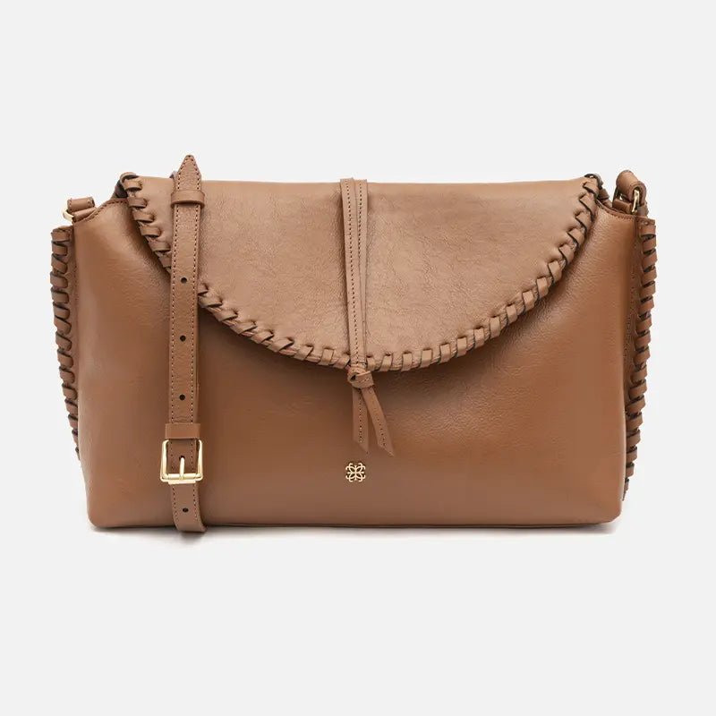 Bolsa Ivy em couro carmel - Balaia