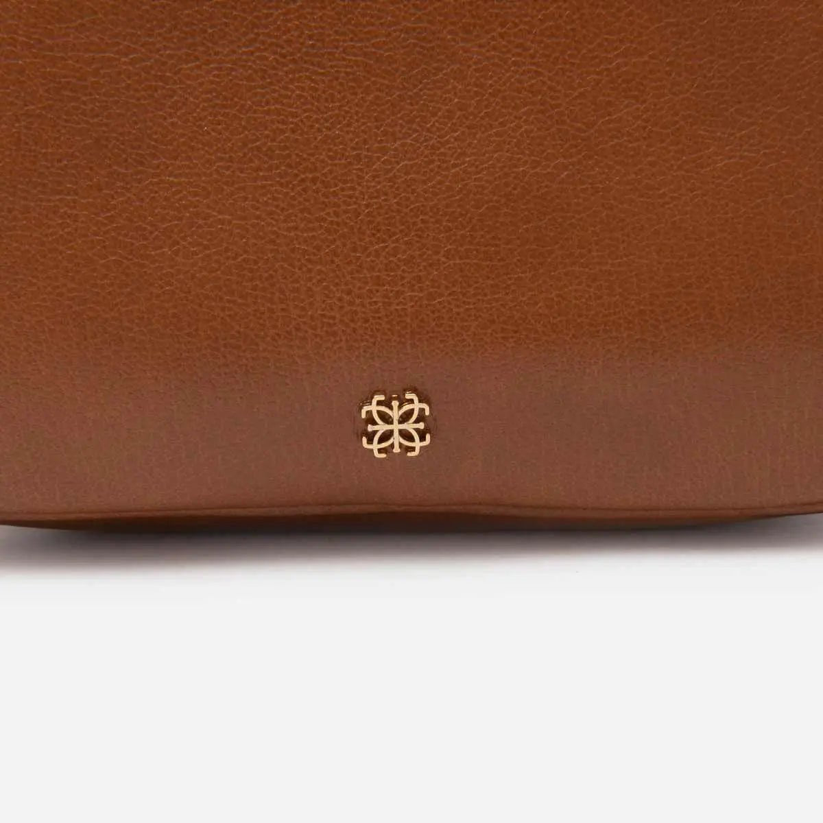 Bolsa Lívia em Couro Carmel - Balaia