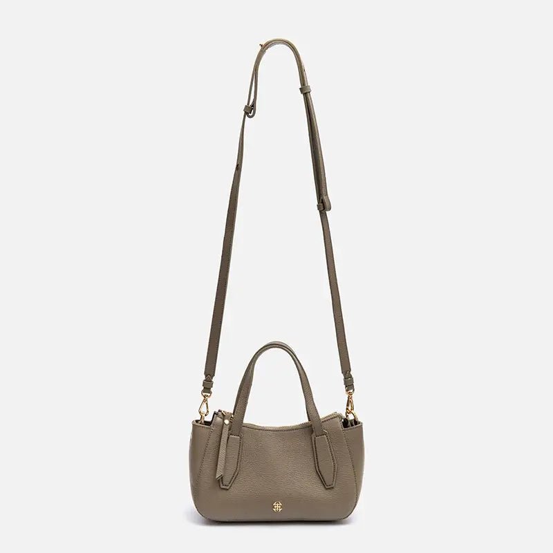 Bolsa Mini Celine em Couro Khaki - Balaia