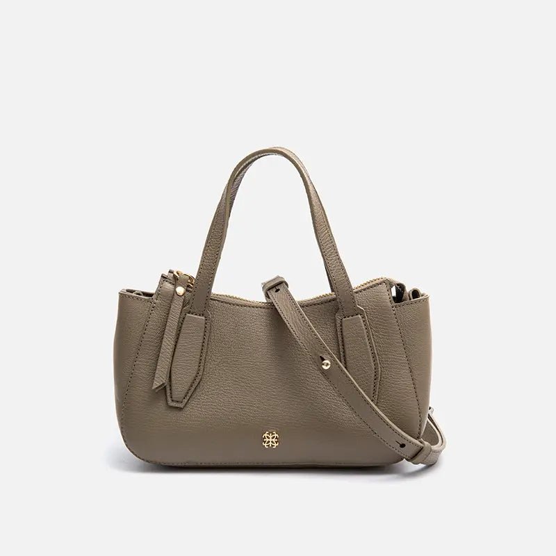 Bolsa Mini Celine em Couro Khaki - Balaia