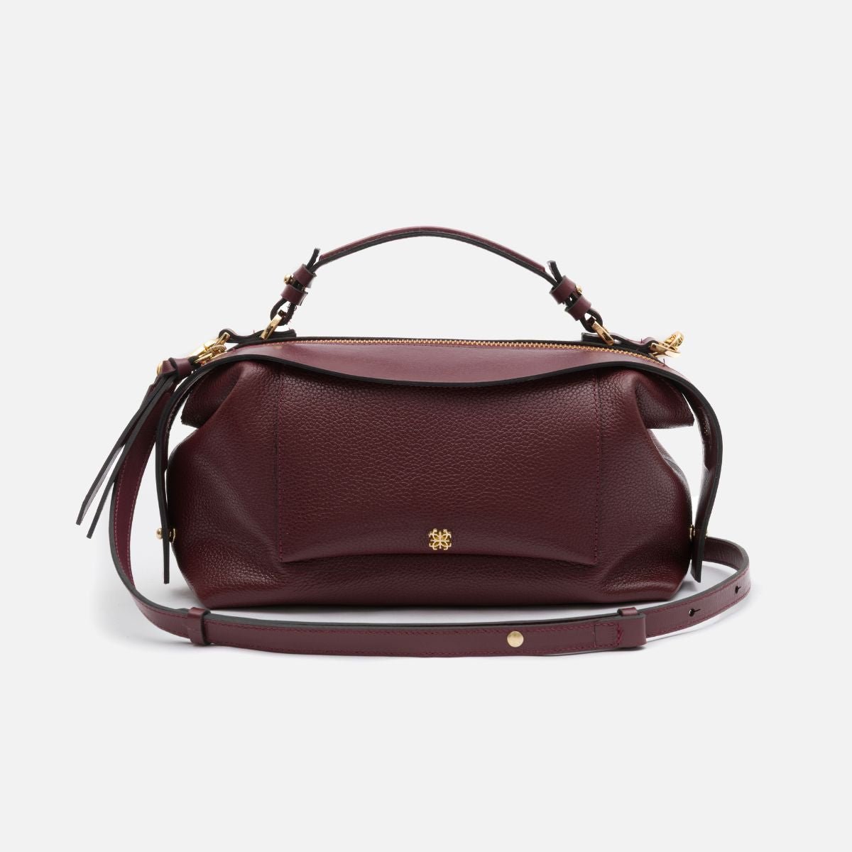 Bolsa Sil M em Couro Cabernet - Balaia