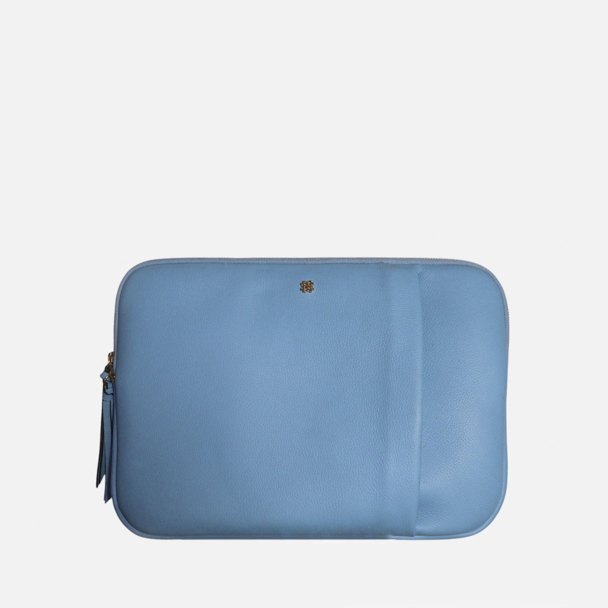 Case Para Notebook 13" em Couro Céu