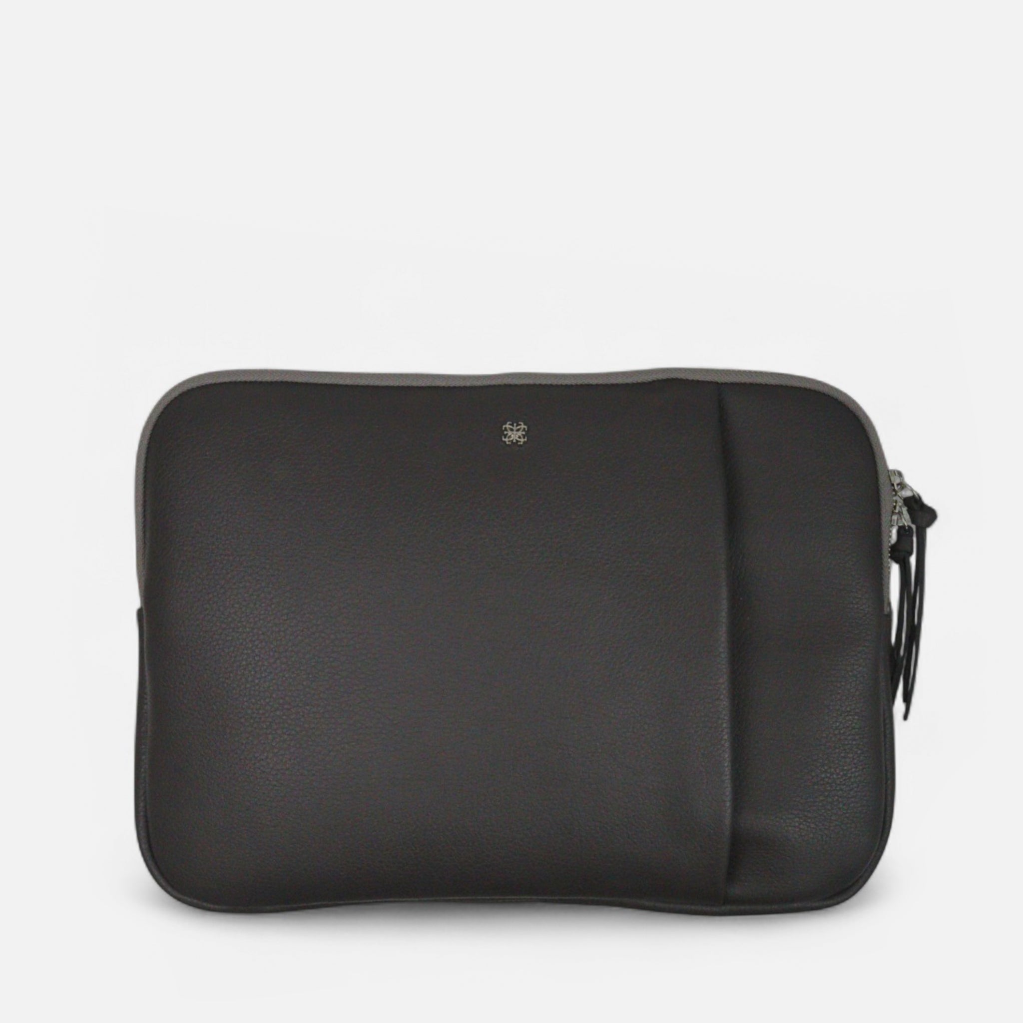 Case Para Notebook 13" em Couro Chumbo