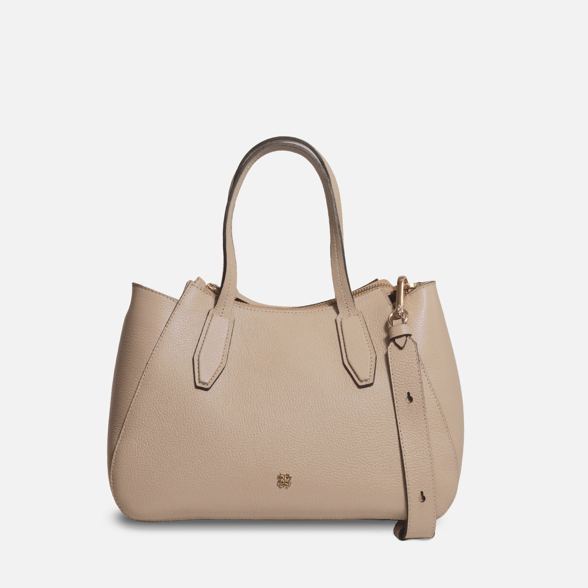 Bolsa Celine em Couro Bege