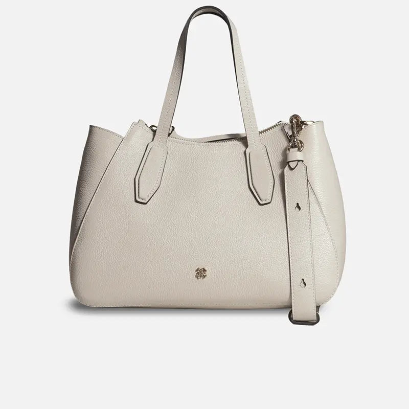 Bolsa Celine em Couro Off White