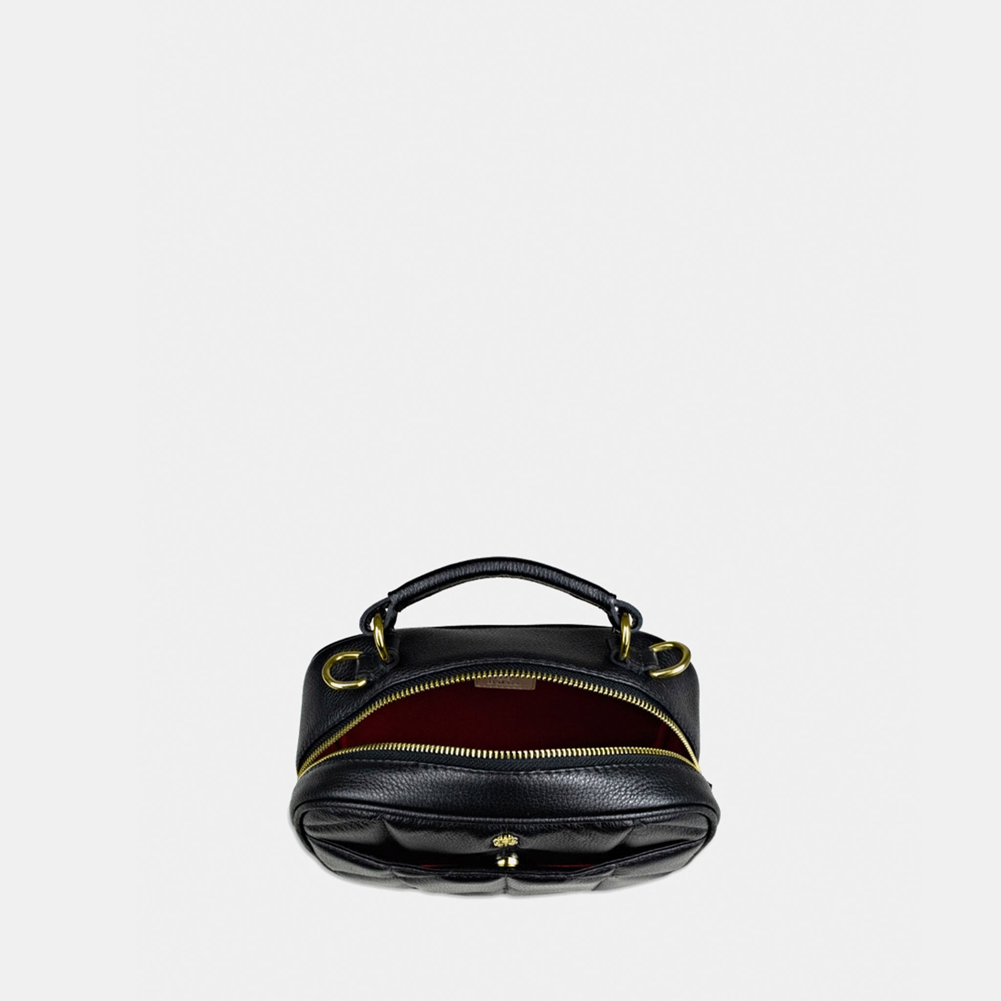 Bolsa Gioh em Couro Preto