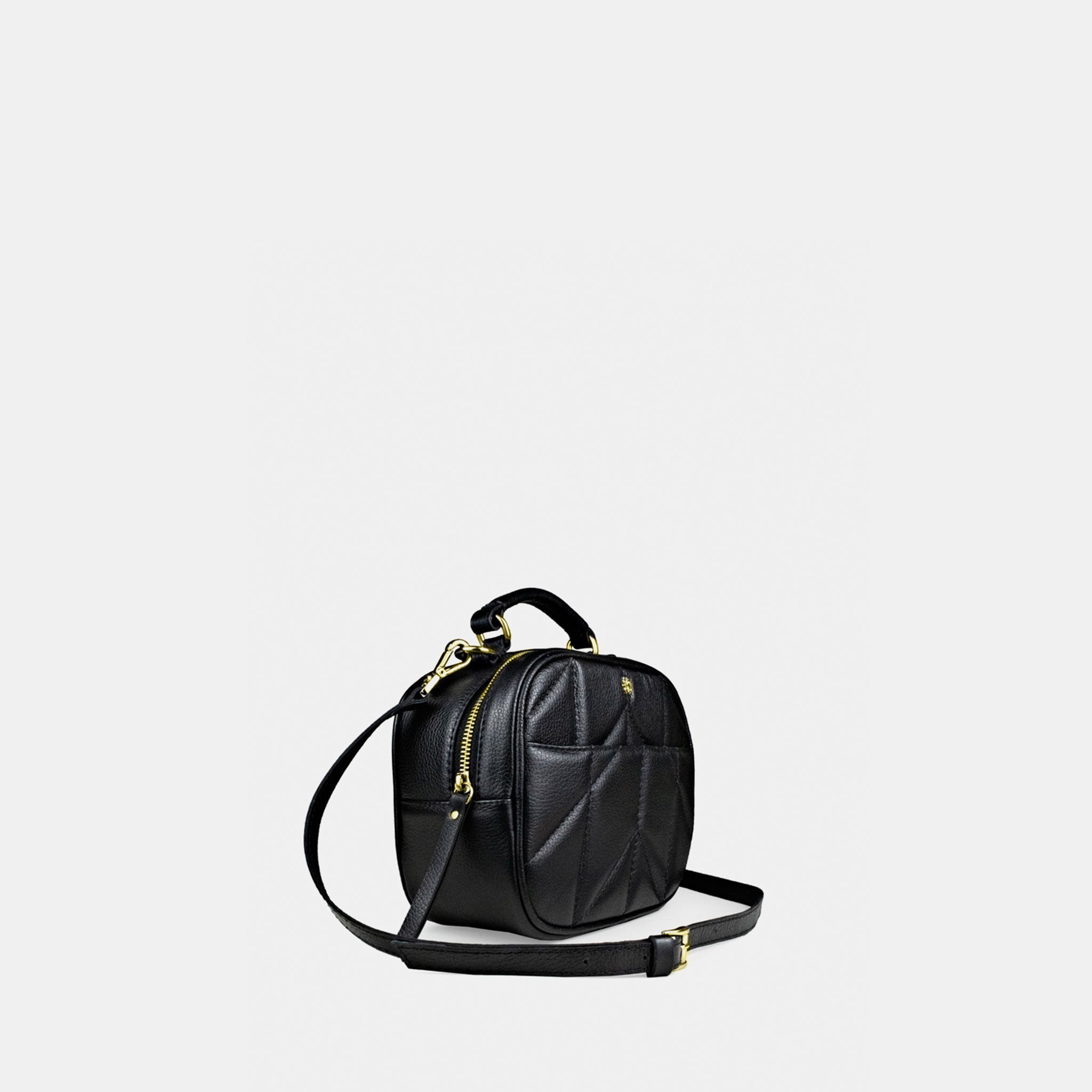 Bolsa Gioh em Couro Preto