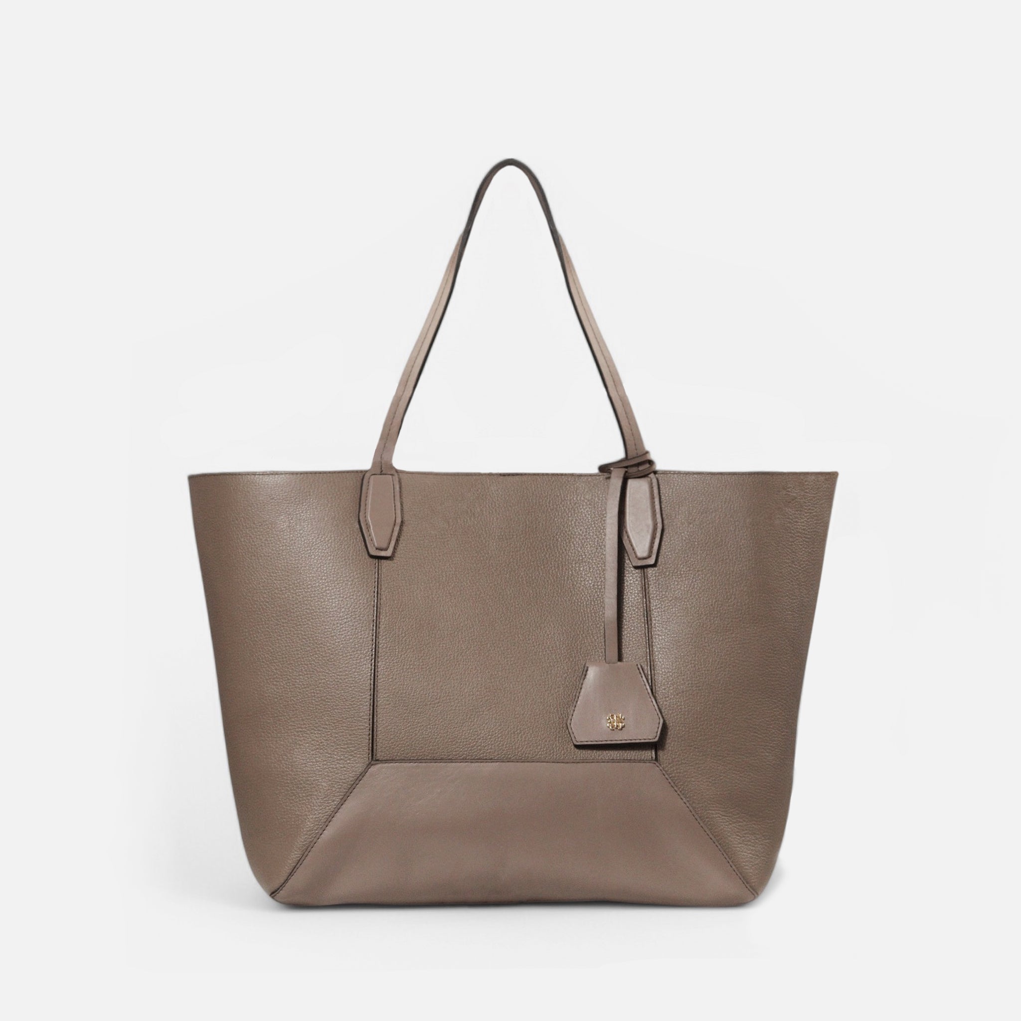 Bolsa Nanda G em Couro Grigio