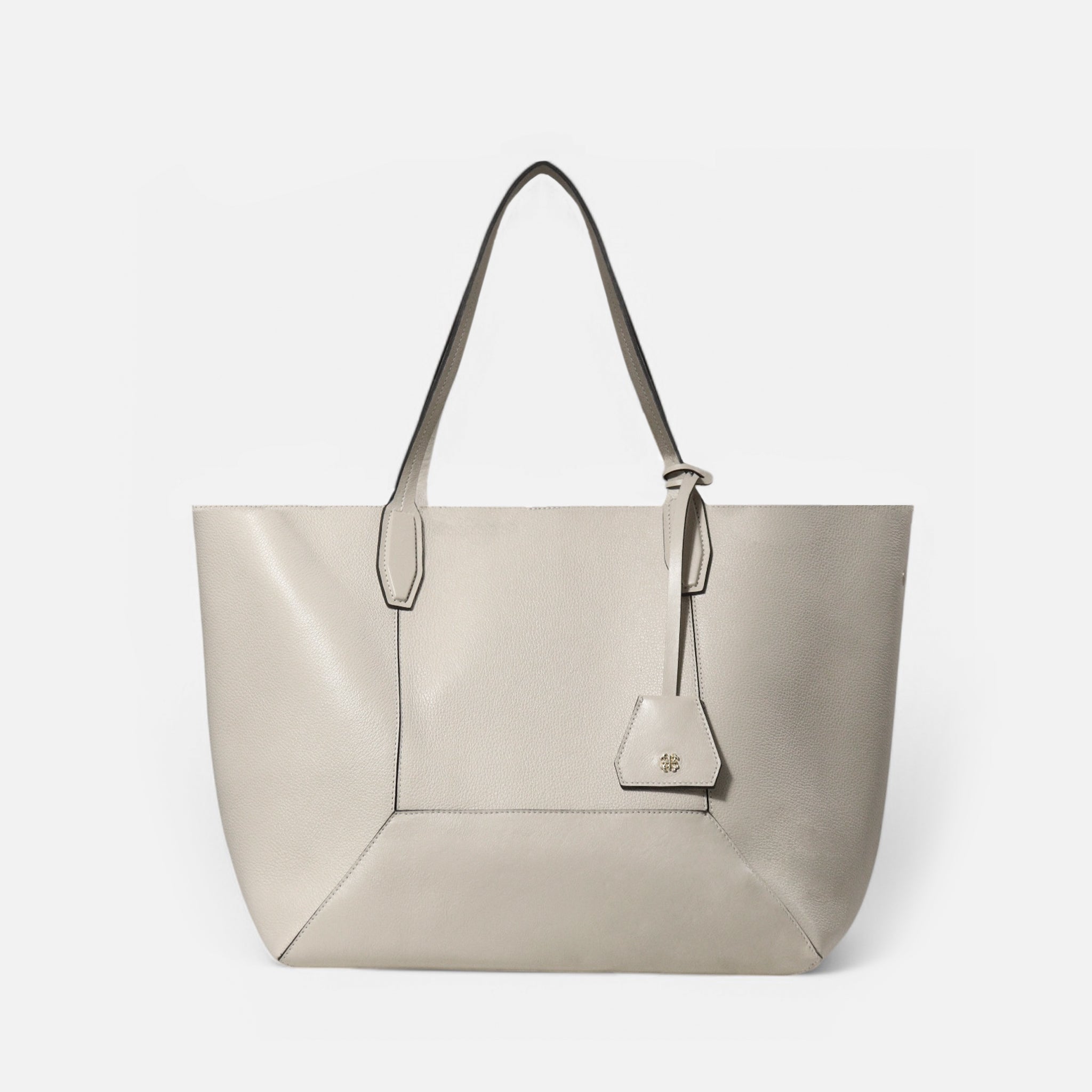 Bolsa Nanda G em Couro Off White