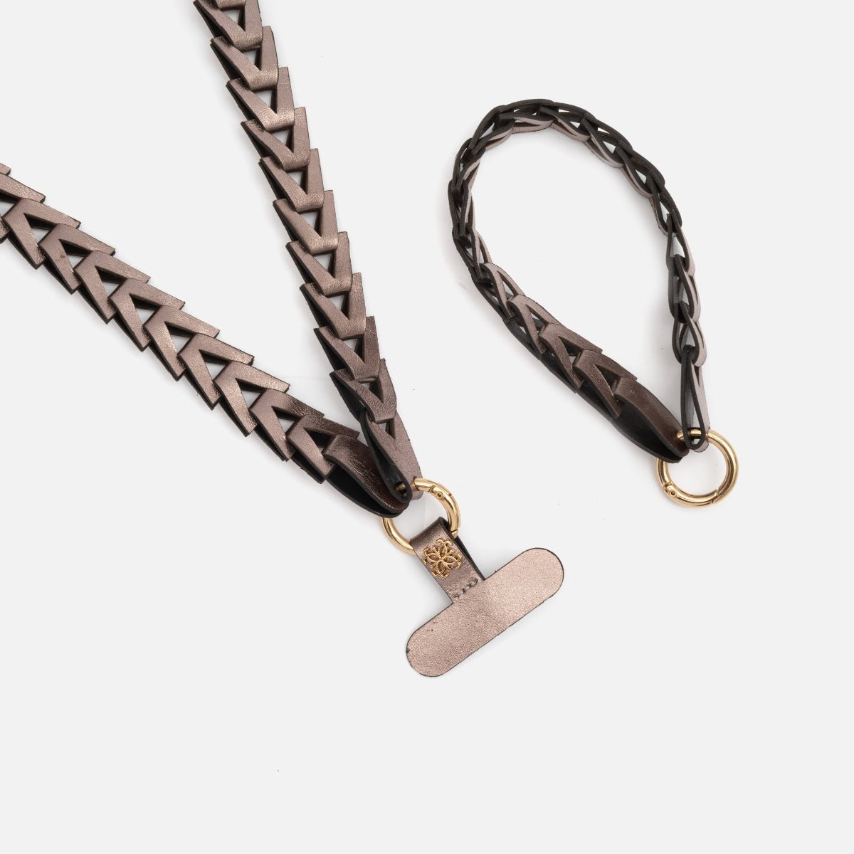 Phone Strap em Couro Ônix - Balaia