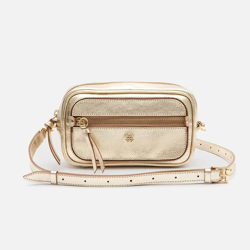 Pochete New Due em Couro Ouro Light - Balaia