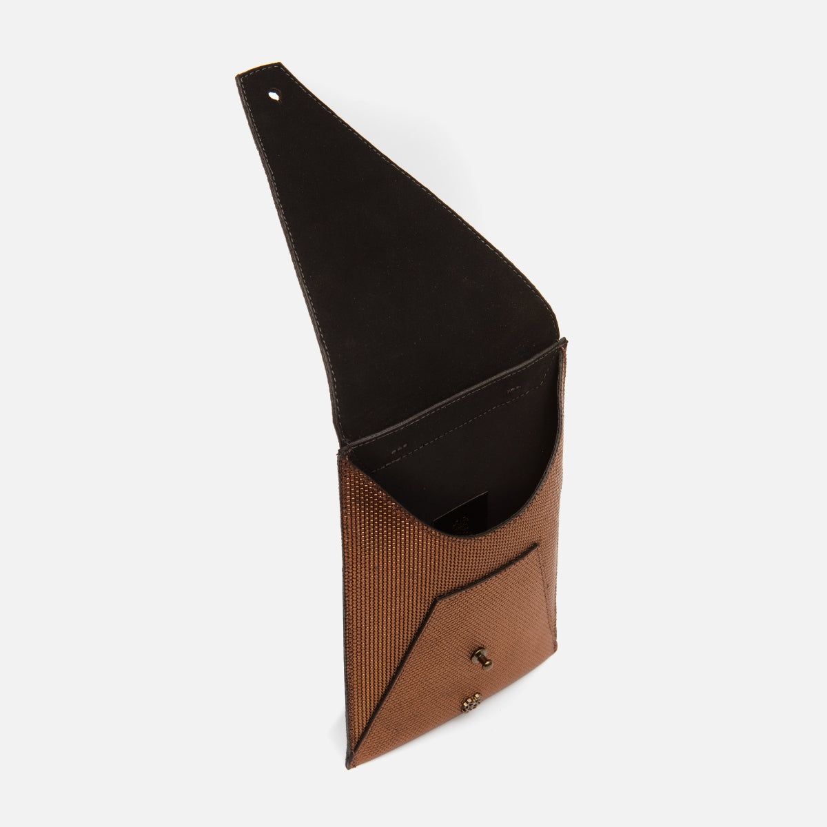 Bagphone Oli em Couro Colmeia Bronze